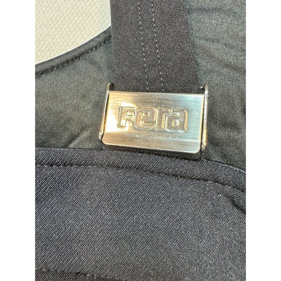 Fera Mens Suspender Ski Pants 42R Black Wool Blend Swiss Fabric - Picture 4 of 16